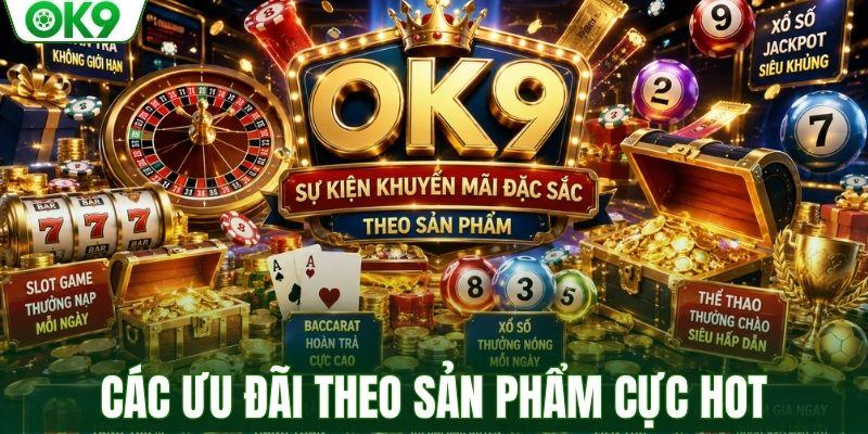 Khám phá các ưu đãi theo sản phẩm cực hot